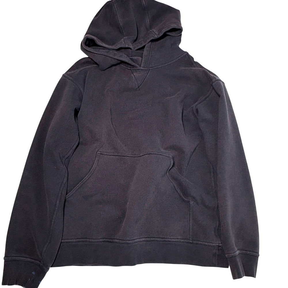 Lululemon Hoodie Black Pullover Solid Athleisure Sporty Sweatshirt no tags L